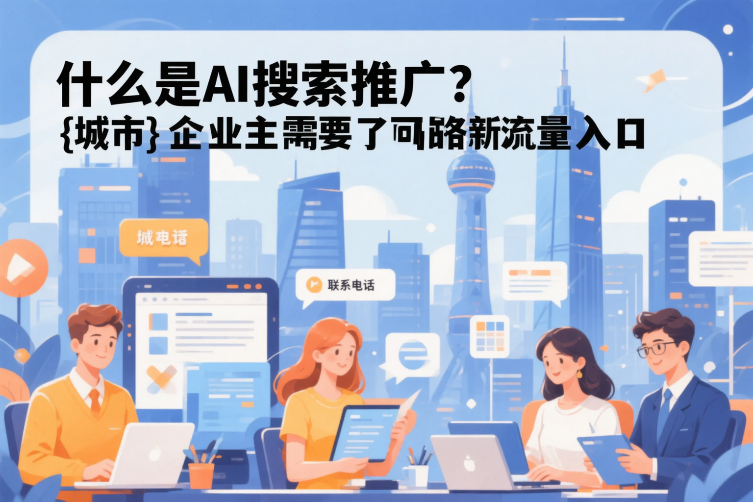 什么是AI搜索推广？辽源企业主需要了解的新流量入口