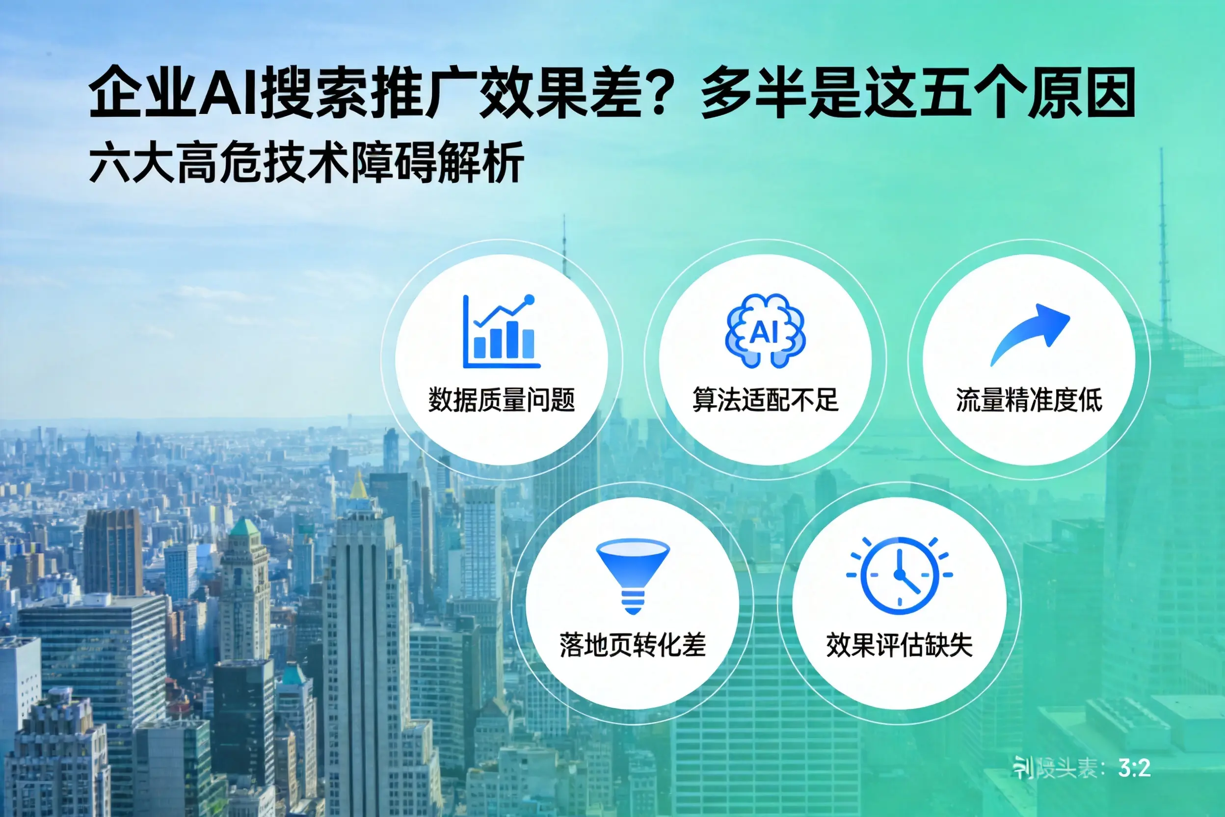辽源企业AI搜索推广效果差？多半是这五个原因
