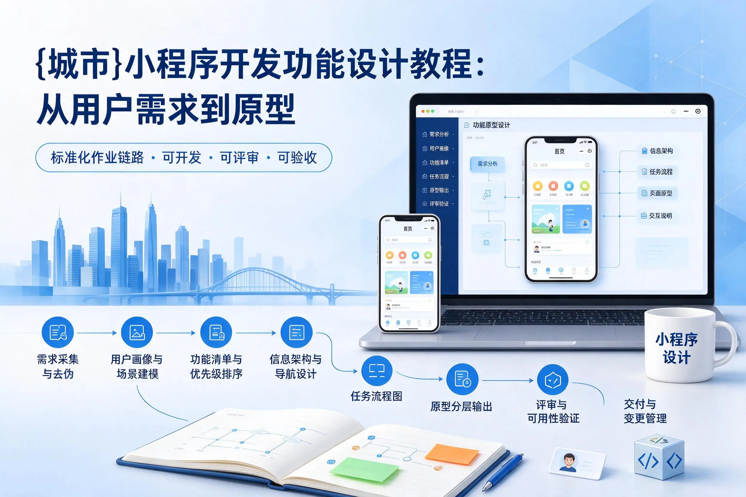 辽源小程序开发功能设计教程:从用户需求到原型