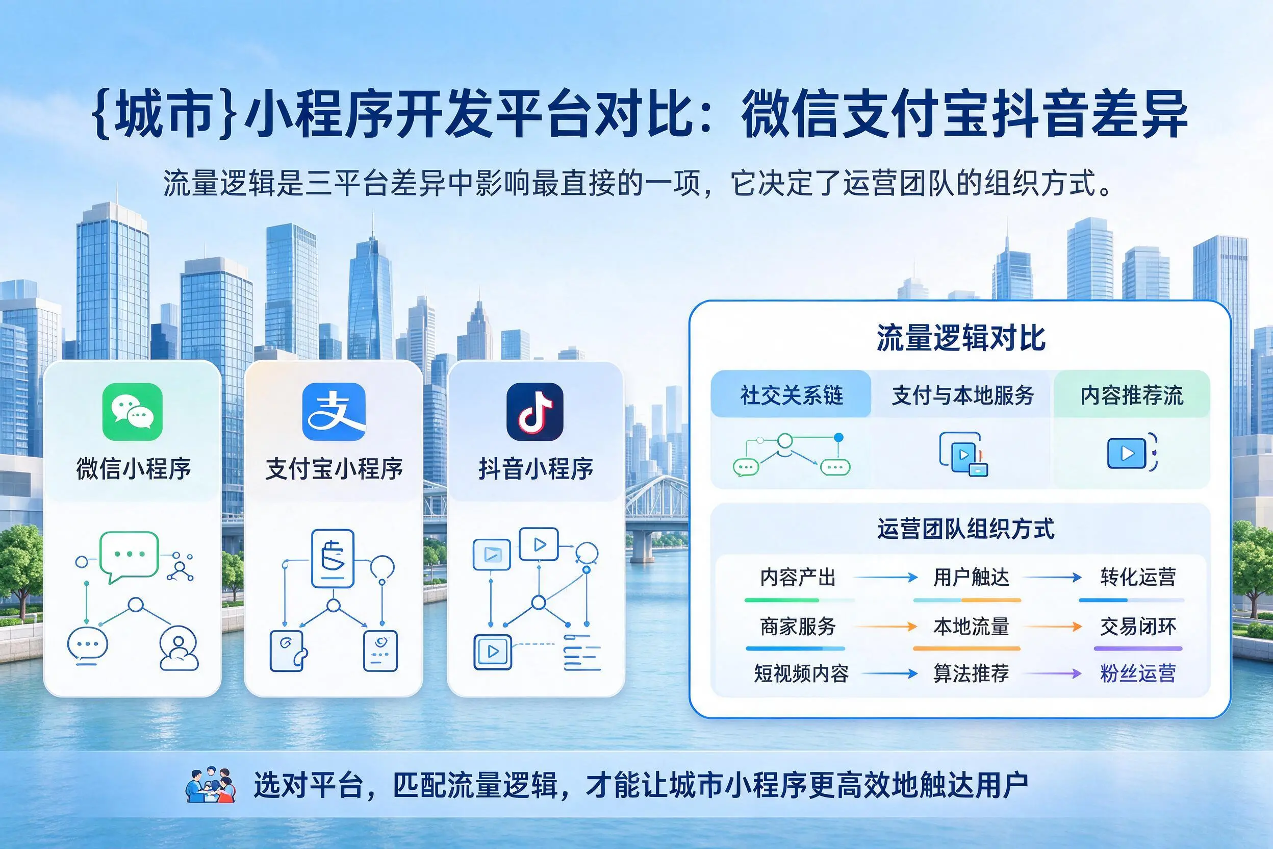 辽源小程序开发平台对比：微信支付宝抖音差异