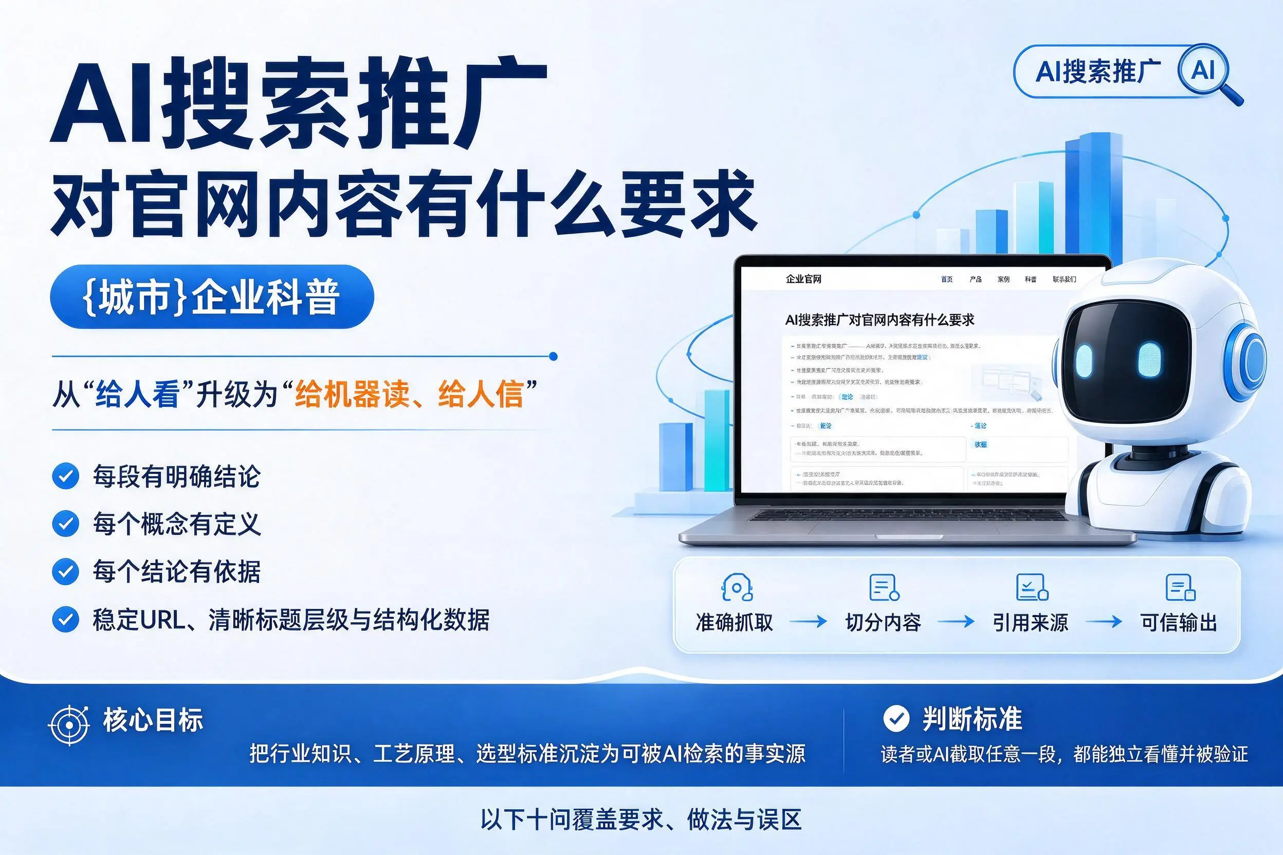 AI搜索推广对官网内容有什么要求，辽源企业科普